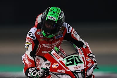 Eugene Laverty steht in Lauf 2 auf Pole