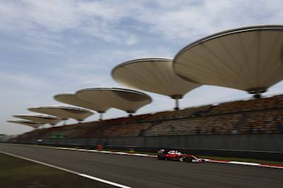 Ferrari (hier mit Sebastian Vettel) macht einen starken Eindruck