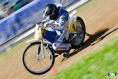 Max Dilger fährt für das City Team auf der Langbahn
