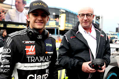 Vincent Vosse mit Pietro Fittipaldi