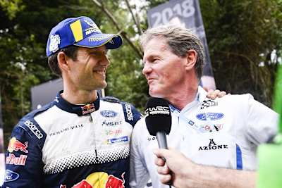 Sébastien Ogier und Malcolm Wilson, Teameigner von M-Sport