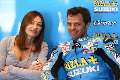 Ingrid und Loris Capirossi