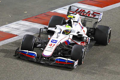 Mick Schumacher im Haas-Ferrari