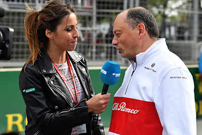 Fred Vasseur (rechts)