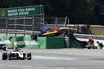 Der Unfall von Alex Peroni war fürchterlich