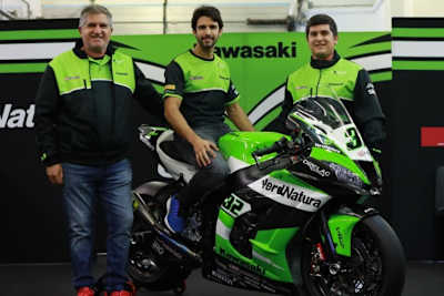 Jose Calero, Isaac Vinales und Nacho Calero (v.l.)
