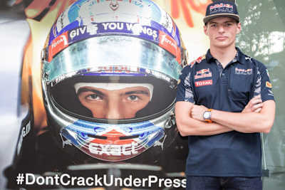 Bislang schafft das Max Verstappen ganz gut