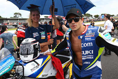 Randy de Puniet war es bereits in Australien zu heiss 