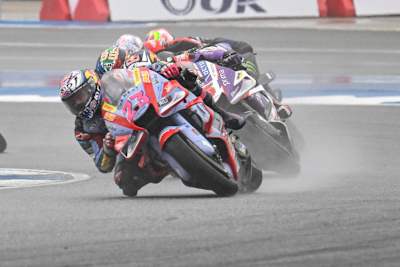 Enea Bastianini hatte Mühe, sich den Durchblick zu bewahren