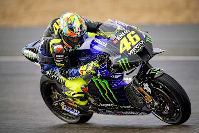 Valentino Rossi beim Jerez-Test