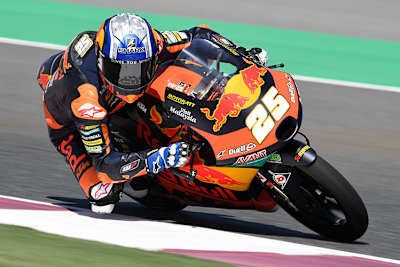 Ex-Junioren-Weltmeister Raúl Fernandez auf der Red Bull Ajo-KTM