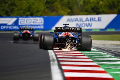 Alpine hatte Sorgen mit dem Auspuff