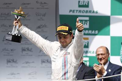 Felipe Massa erhielt einen Riesenapplaus