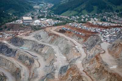 Eindrucksvolle Kulisse: Der eiserne Gigant