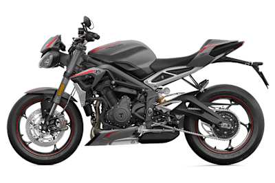 Die Basis für das Rennbike: Triumph Street Triple RS 765