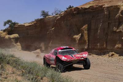 Kahle/Schünemann im Buggy