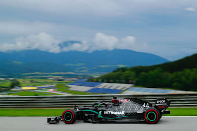 Lewis Hamilton auf dem Red Bull Ring