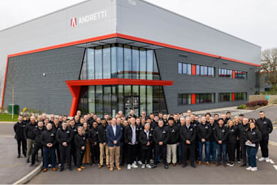Das neue Andretti-Werk in Silverstone