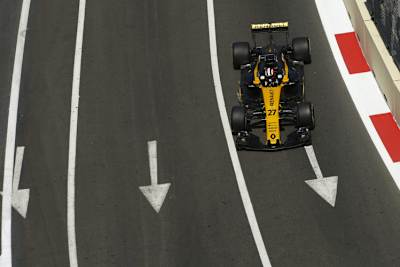 Ein Elektronik-Problem beendete die Zeitenjagd von Nico Hülkenberg vorzeitig  