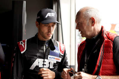 Harry Unflath mit Kelvin van der Linde