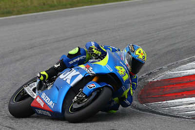 Aleix Espargaró (4.) leistete sich einen Ausrutscher