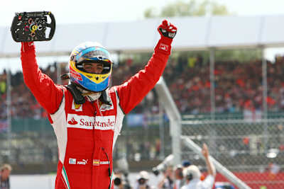 So triumphierte Fernando Alonso 2011