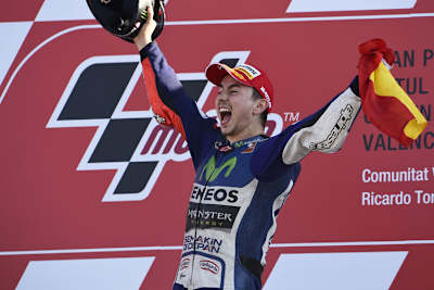 Jorge Lorenzo ist zum dritten Mal MotoGP-Weltmeister