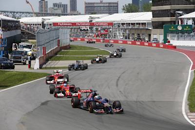 Ferrari ist im Mittelfeld begraben, Force India rückte dank kluger Strategie vor