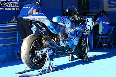 Suzuki-Testfahrer Sylvain Guintoli: «Das diesjährige Motorrad ist nahezu identisch mit der 2020er-Version»