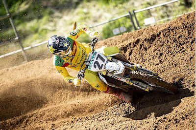 Arminas Jasikonis fuhr in Kegums den ersten Laufsieg seine MXGP-Karriere ein