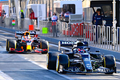AlphaTauri und Red Bull Racing sind mit Honda gut unterwegs