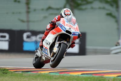 Ziemlich zufrieden: Jorge Lorenzo  