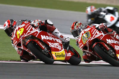 Alvaro Bautista noch vor Mike di Meglio