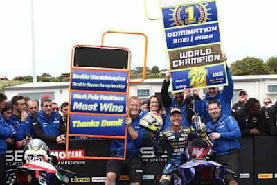 Die Liste der Erfolge von Dominique Aegerter ist lang