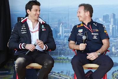 Toto Wolff und Christian Horner