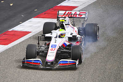 Mick Schumacher im Haas-Ferrari