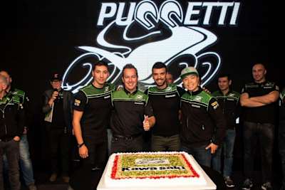 Der Kuchen wurde später gemeinsam verputzt