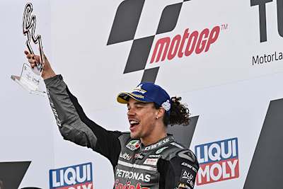 Sieger Franco Morbidelli ist jetzt WM-Vierter