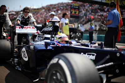 Pastor Maldonado ist immer auf dem Kriegspfad