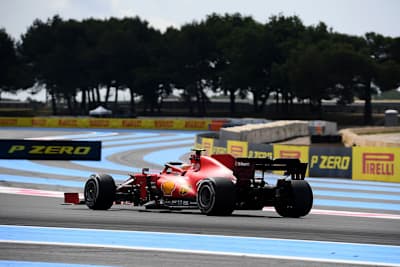 Ferrari in Le Castellet