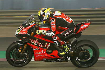 Alvaro Bautista auf dem Losail Circuit