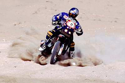 Heinz Kinigadner fuhr stets spektakulärer