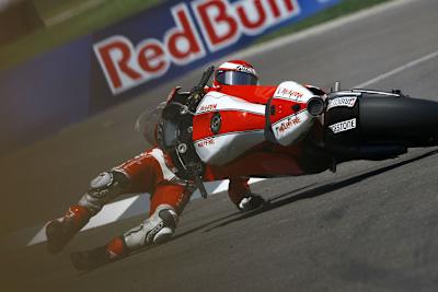 Das Rennen hatte für Barberá eine Kurve zuviel