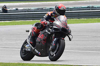 Jonas Folger auf der GASGAS beim MotoGP-Test in Sepang 2023