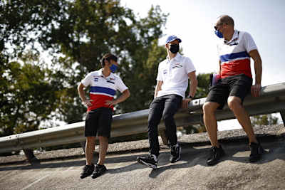 Mick Schumacher in der Steilwand von Monza