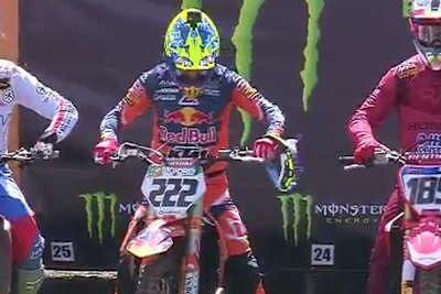 Antonio Cairoli startete von einer ungünstigen Position am Startgatter und gewann trotzdem