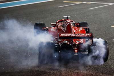 Das «Mission Winnow»-Logo ist seit dem Japan-GP 2018 auf den roten Rennern zu sehen  