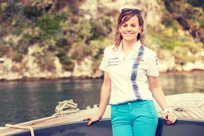 Susie Wolff ist vor ihrem Einsatz tiefenentspannt