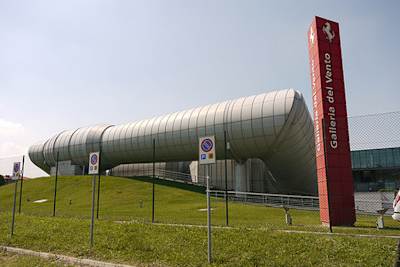 Der Windkanal in Maranello