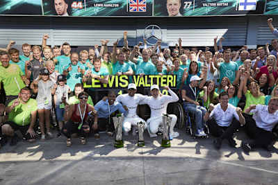 Einen überlegenden Doppelsieg wie in Monza wird es für Mercedes in Singapur kaum geben